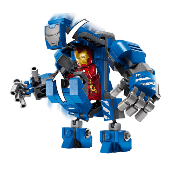 LEGO Marvel Ajronmenova laboratorija dvorana oklopa 76315 5