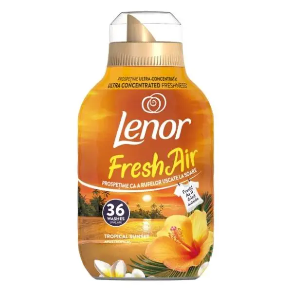 LENOR Fresh air tropical sunset omekšivač 36 pranja (504ml) 0