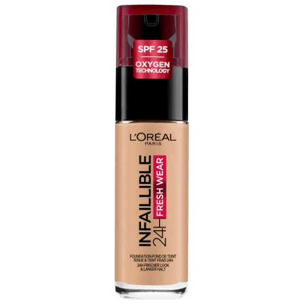L'OREAL Infaillible 32h fresh wear tečni puder SPF25 140 beige 0