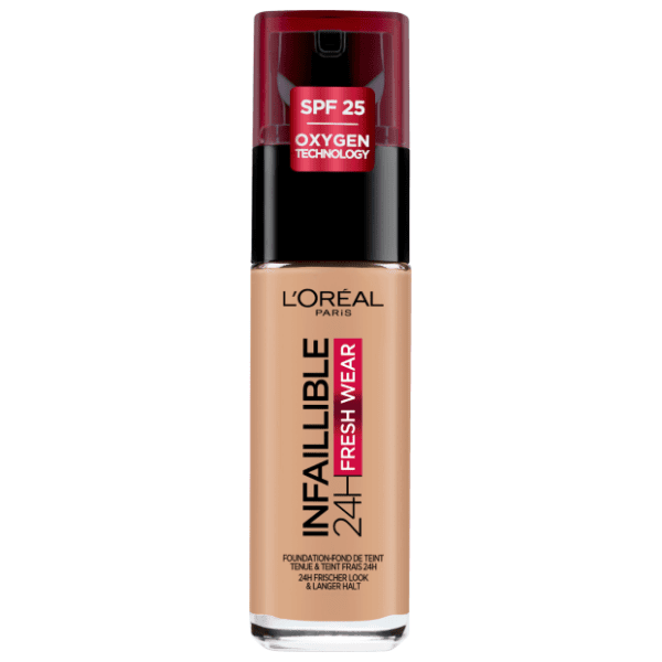 L'OREAL Infaillible 32h fresh wear tečni puder SPF25 220 sand 0