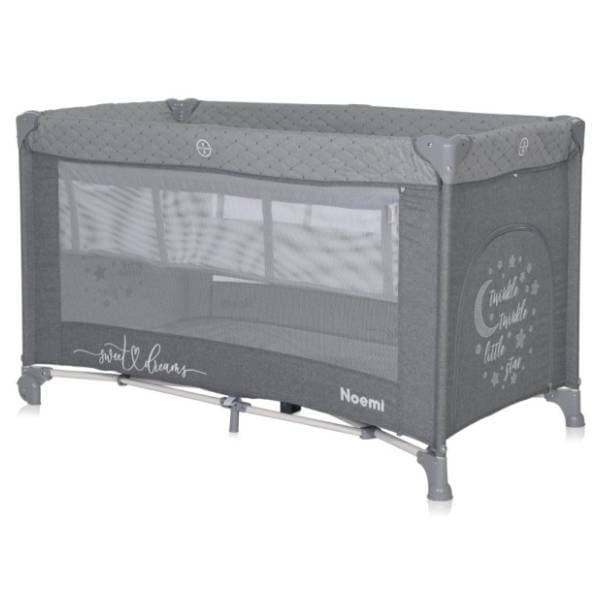 LORELLI BERTONI prenosivi krevetac 2 nivoa Noemi cool grey star 0