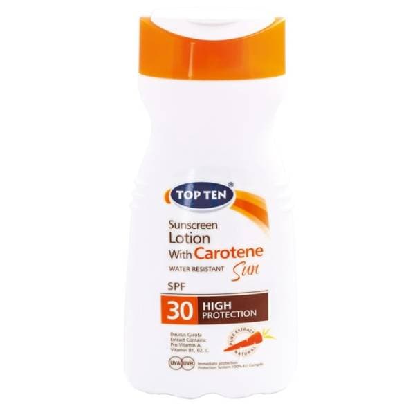 Losion za sunčanje TOP TEN Carotene SPF30 200ml 0