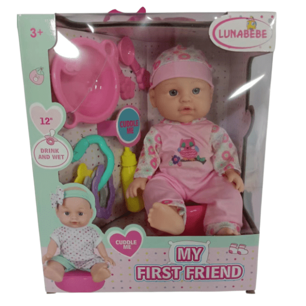 Lutka Baby born sa setom za hranjenje HK MINI 0