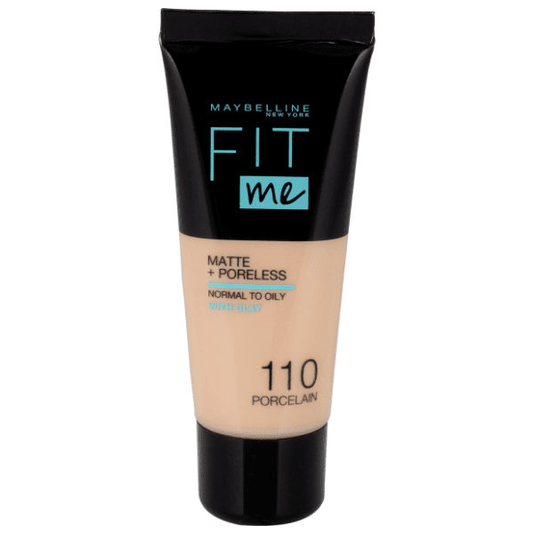 MAYBELLINE Fit me matte tečni puder 110 porcelain 30ml 0