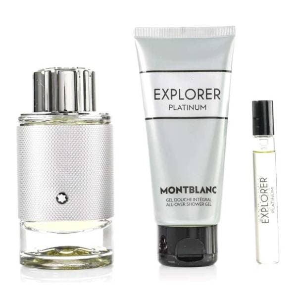 MONTBLANC set Explorer platinum 0
