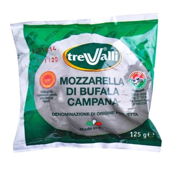 Mozzarella TREVALLI Buffalo 125g 0