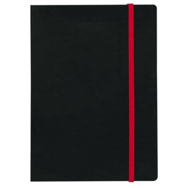 Notes sa lastišem A5 Velvet crni 0
