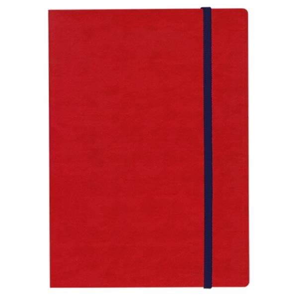 Notes sa lastišem A5 Velvet crveni 0