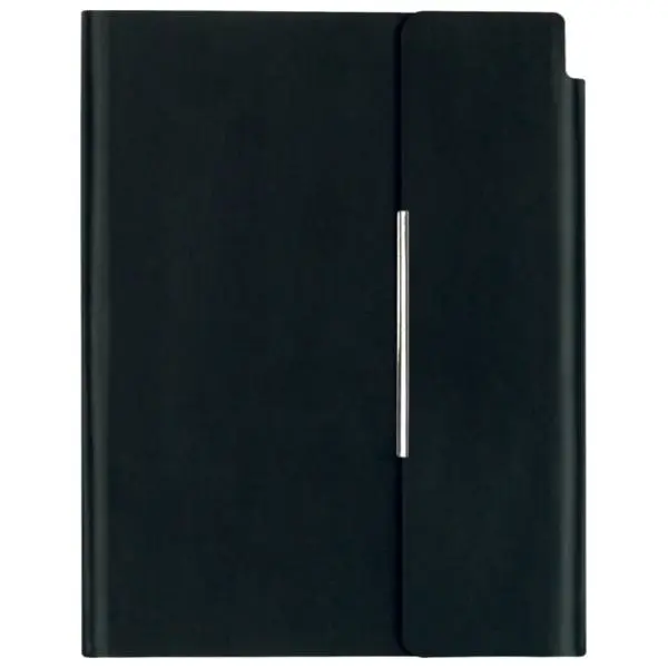 Notes sa magnetnim preklopom A5 Velvet crni 0