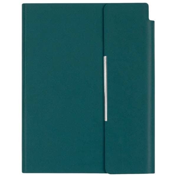 Notes sa magnetnim preklopom A5 Velvet emerald 0