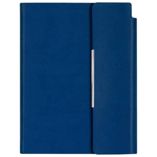 Notes sa magnetnim preklopom A5 Velvet royal plava 0