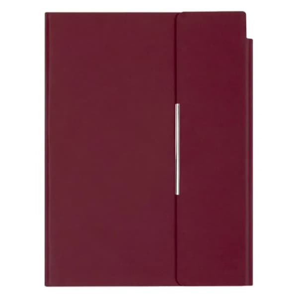 Notes sa magnetnim preklopom B6 Velvet bordo 0