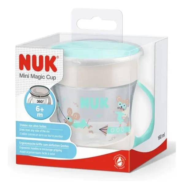 NUK čaša sa ručkama Mini magic 160ml 1