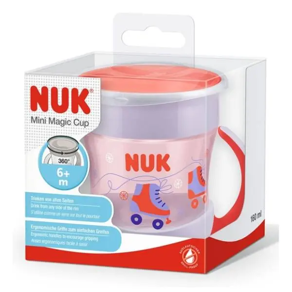 NUK čaša sa ručkama Mini magic 160ml 5