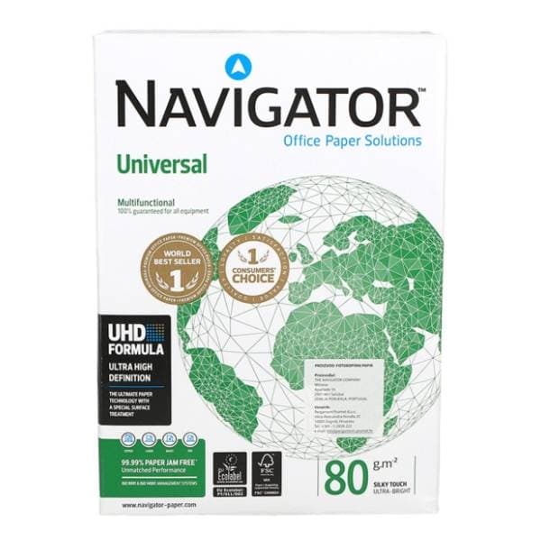 Papir fotokopir A4 NAVIGATOR 80g 500 listova 0