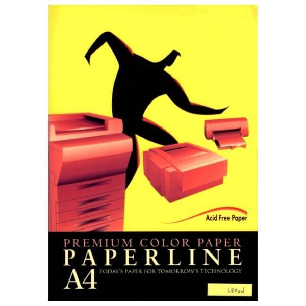 Papir fotokopir A4 PAPERLINE intenzivno žuti 80g 500 listova 0