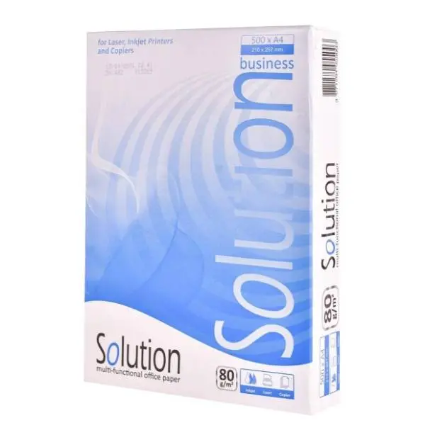 Papir fotokopir A4 SOLUTION 80g 500 listova 0