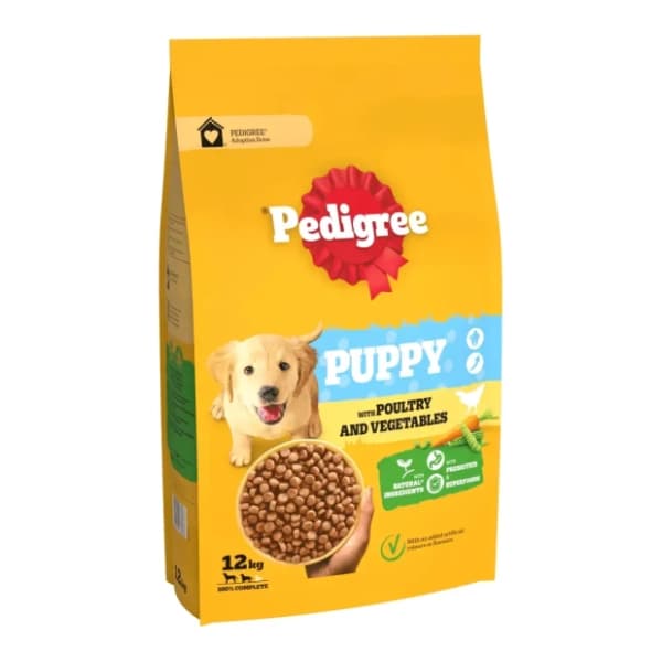 PEDIGREE Junior briketi za štenad živina i povrće 12kg 0