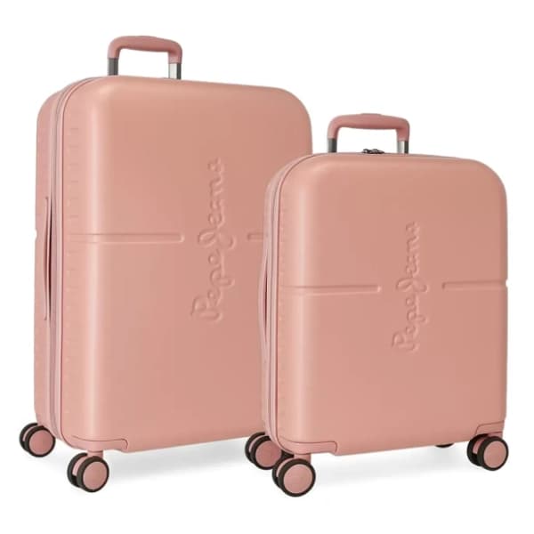 PEPE JEANS set kofera powder pink 2kom 0