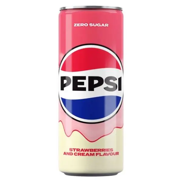 PEPSI Treats strawberry cream 330ml 0