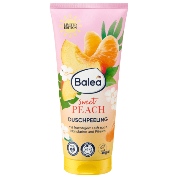 Piling za telo BALEA Sweet peach 200ml 0