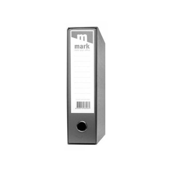 Registrator sa kutijom A4 MARK sivi 0