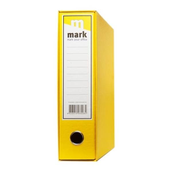 Registrator sa kutijom A4 MARK žuti 0