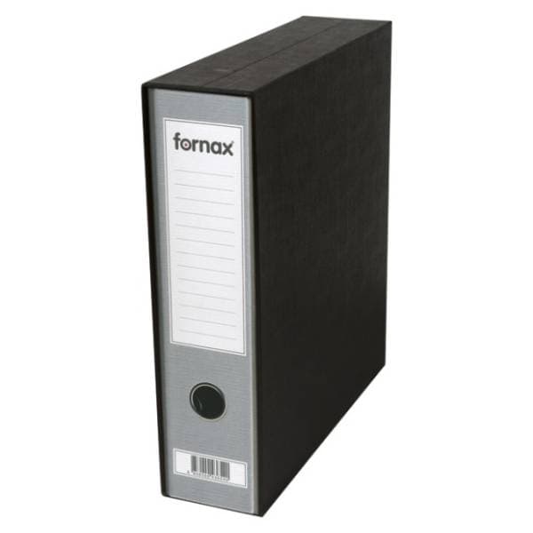 Registrator sa kutijom A4 FORNAX Prestige srebrni 0