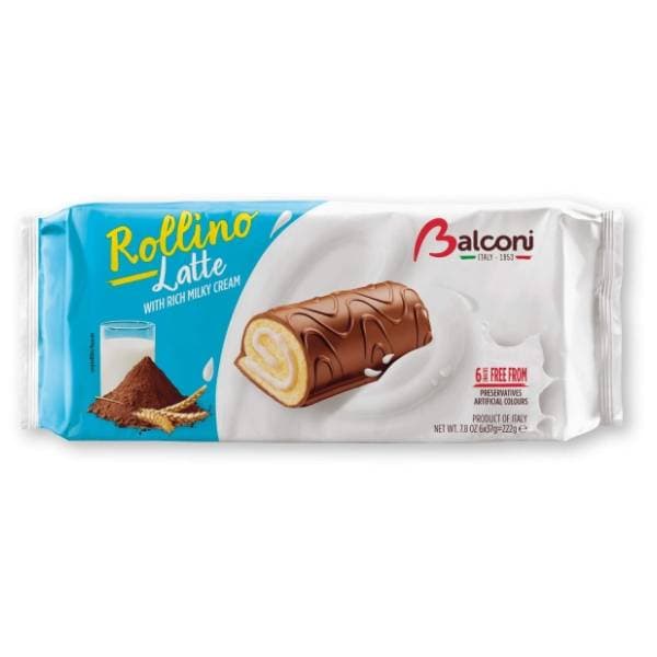 Rolat BALCONI Rollino mleko 222g 0