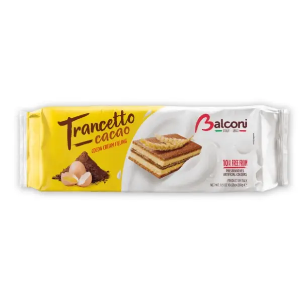 Tortica BALCONI Trancetto kakao 280g 0