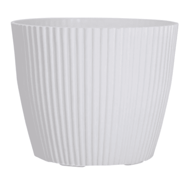 Saksija GARDINO Wave 14cm bela 0