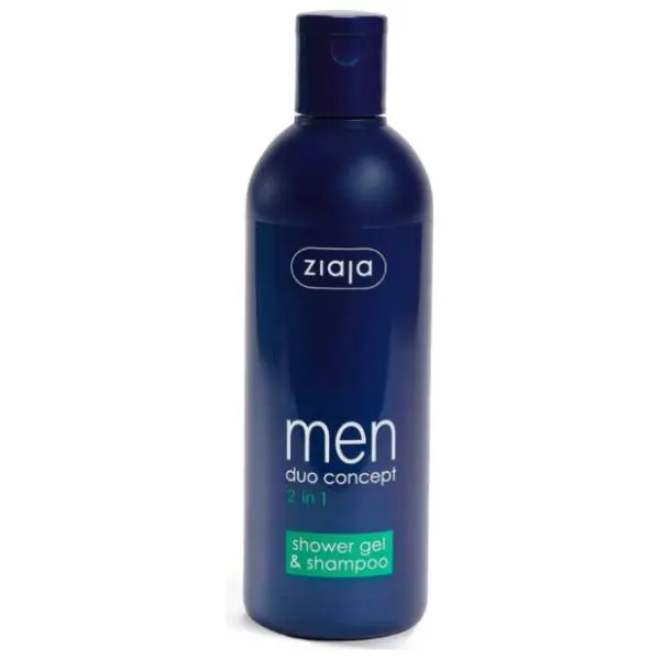 Šampon i gel za tuširanje ZIAJA Men 2u1 300ml 0