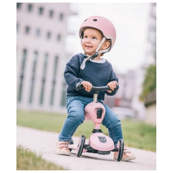 SCOOT AND RIDE kaciga za decu Rose XXS-S 1