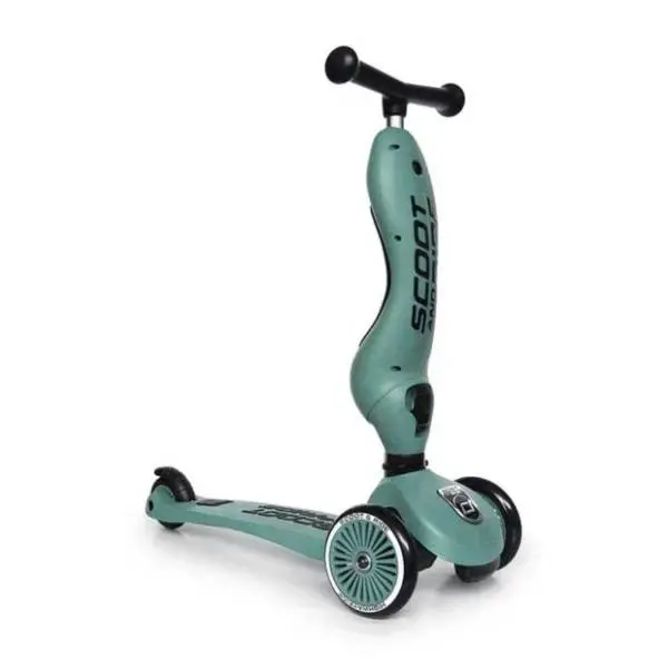 SCOOT AND RIDE trotinet za decu Highwaykick 1 forest 1