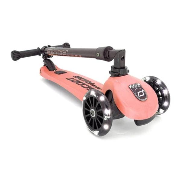 SCOOT AND RIDE trotinet za decu Highwaykick 3 LED peach 1