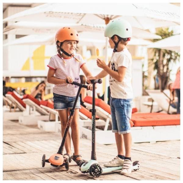 SCOOT AND RIDE trotinet za decu Highwaykick 3 LED peach 2