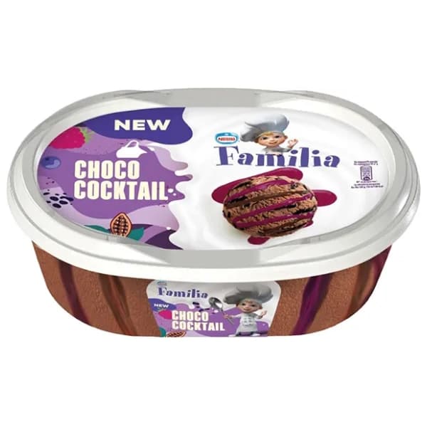 Sladoled FAMILIA choco cocktail 700ml 0
