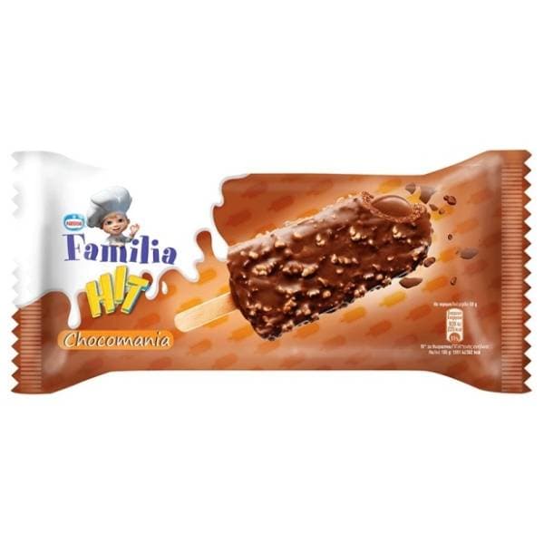 Sladoled FAMILITA Hit chocomania štapić 76ml 0