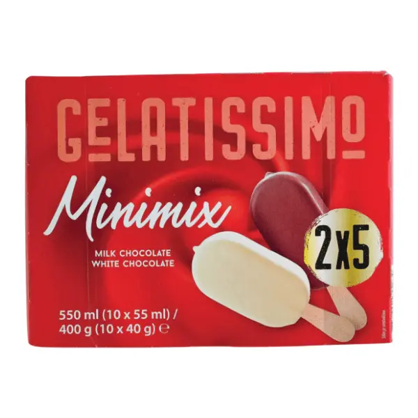 Sladoled GELATISSIMO minimix 10x55ml 0