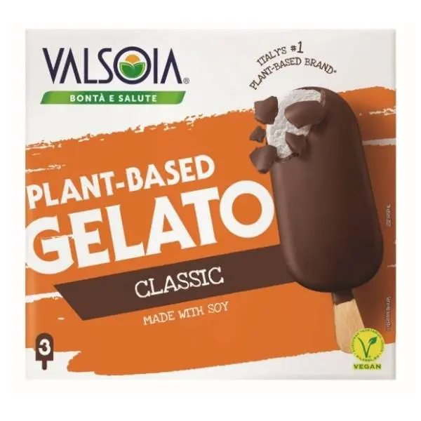 Sladoled VALSOIA vegan multipak štapić 3kom 250g 0