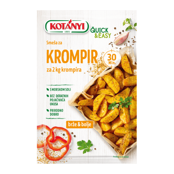 Smeša KOTANYI Q&E za krompir 30g 0