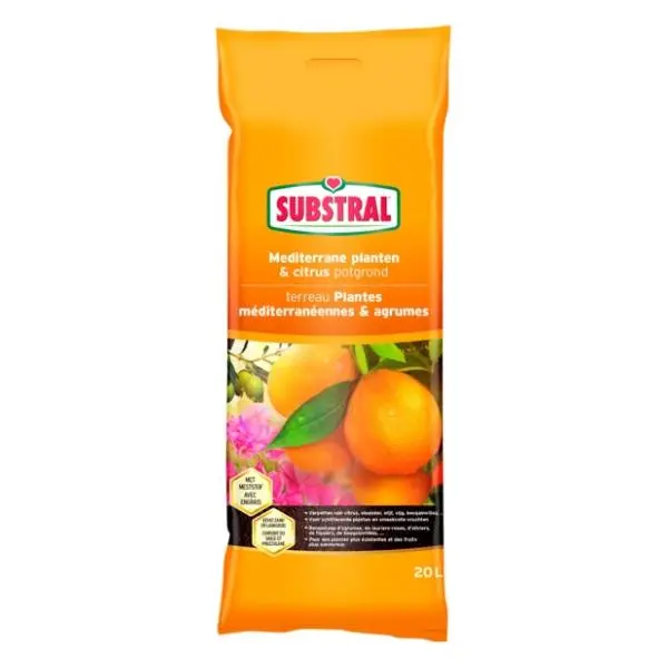 SUBSTRAL zemlja za mediteranske biljke i citruse 20l 0
