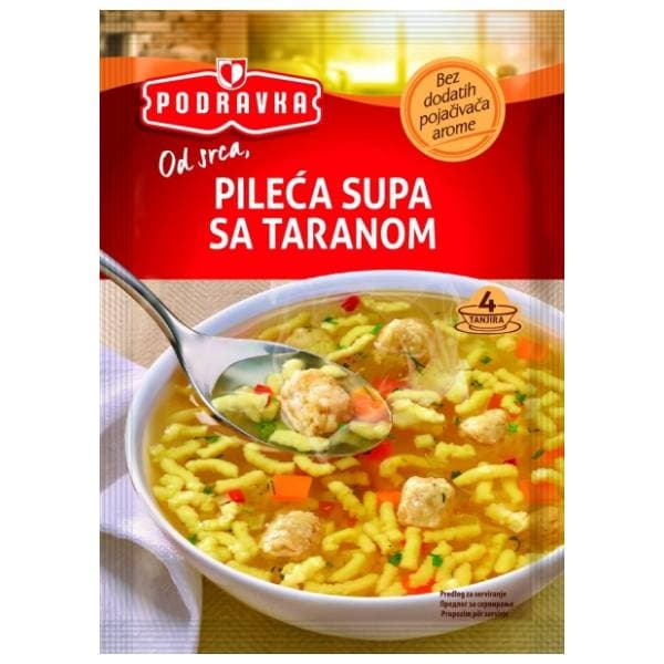 Supa PODRAVKA pileća sa taranom 65g 0
