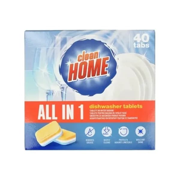 Tablete CLEAN HOME All in one 40kom 0