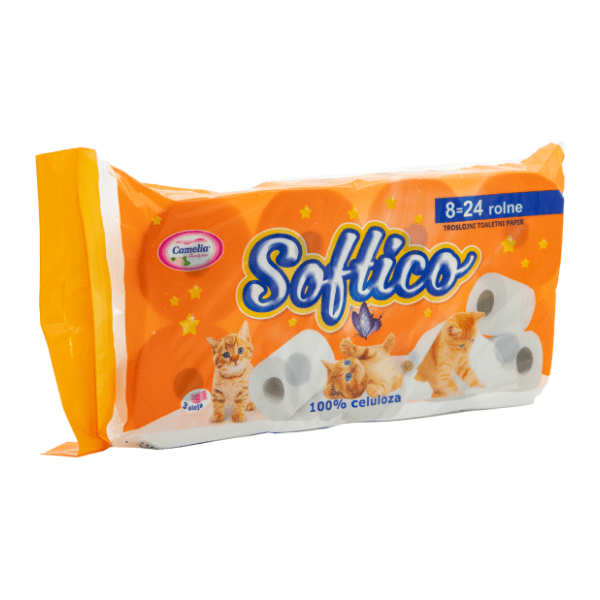 Toalet papir CAMELIA softico 3sloja 8kom 0