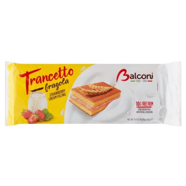 Tortica BALCONI Trancetto jagoda 280g 0