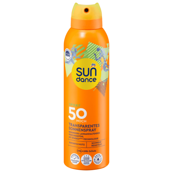 Transparentni sprej SUNDANCE Sport za sunčanje SPF50 200ml 0