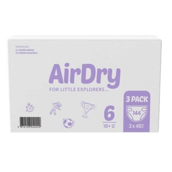 VIOLETA pelene Air dry 6 3x48kom 0