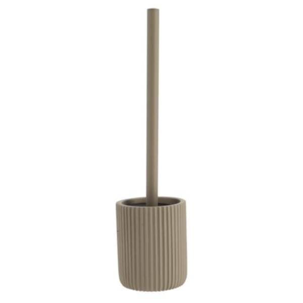 WC četka TENDANCE stripes smeđa 0