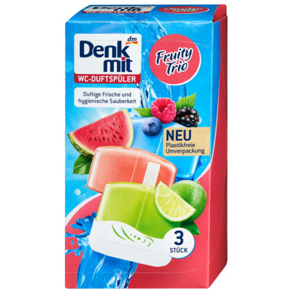 WC osveživač DENKMIT fruity trio 3kom 0